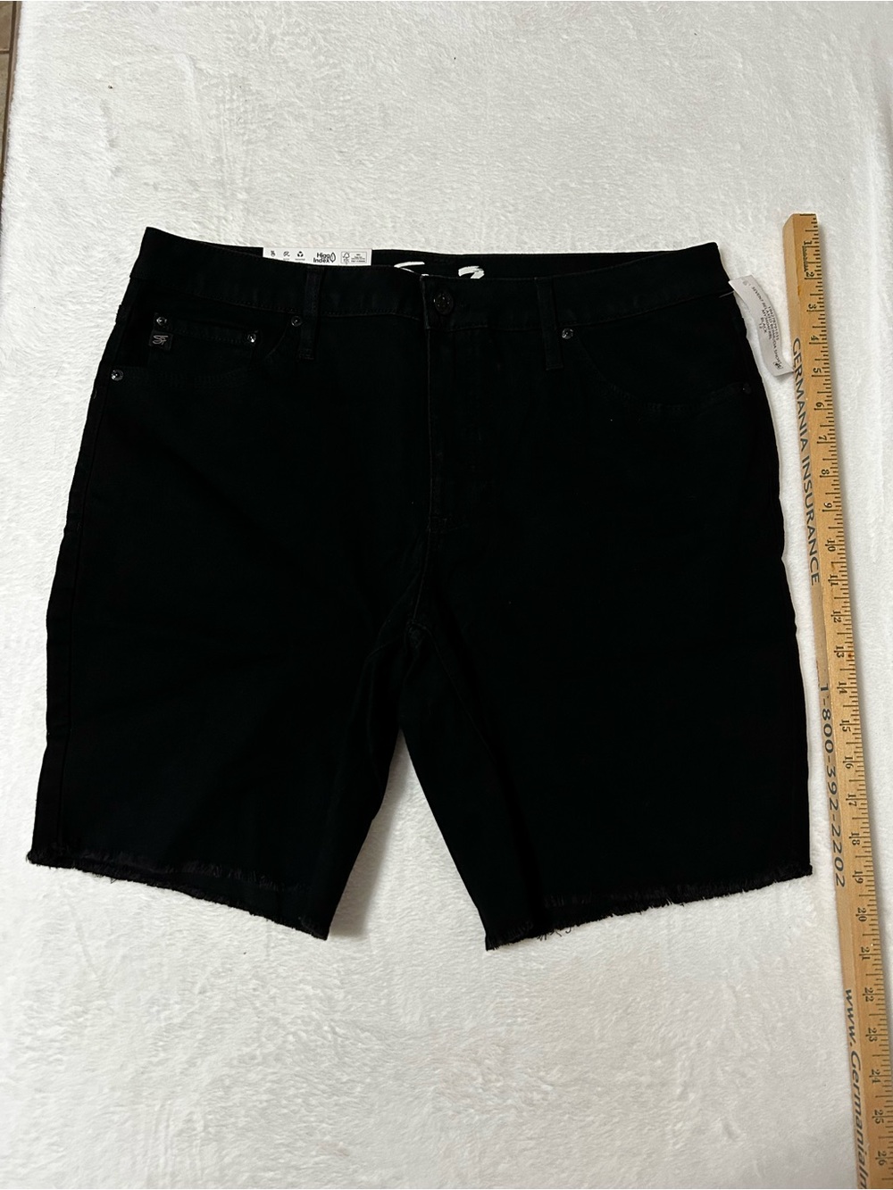 Seven7 Black Women’s Denim Jean Shorts